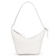 LOEWE Mini Hammock Hobo Bag In Classic Calfskin - Soft White