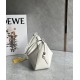 LOEWE Mini Hammock Hobo Bag In Classic Calfskin - Soft White