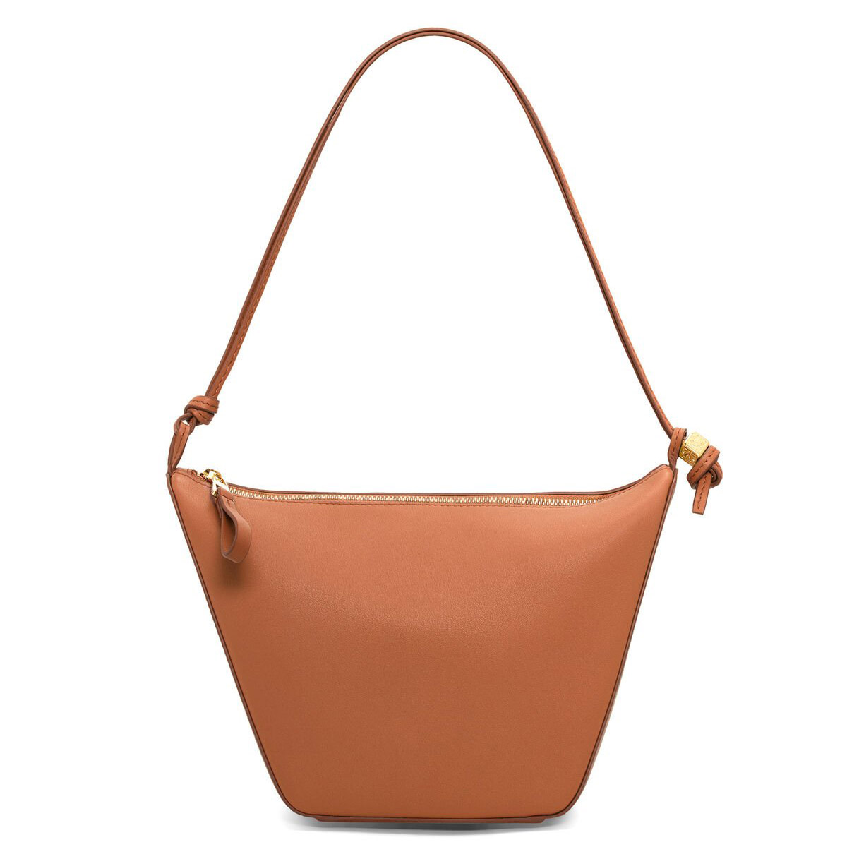 LOEWE Mini Hammock Hobo Bag In Classic Calfskin - Tan