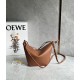 LOEWE Mini Hammock Hobo Bag In Classic Calfskin - Tan