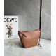 LOEWE Mini Hammock Hobo Bag In Classic Calfskin - Tan