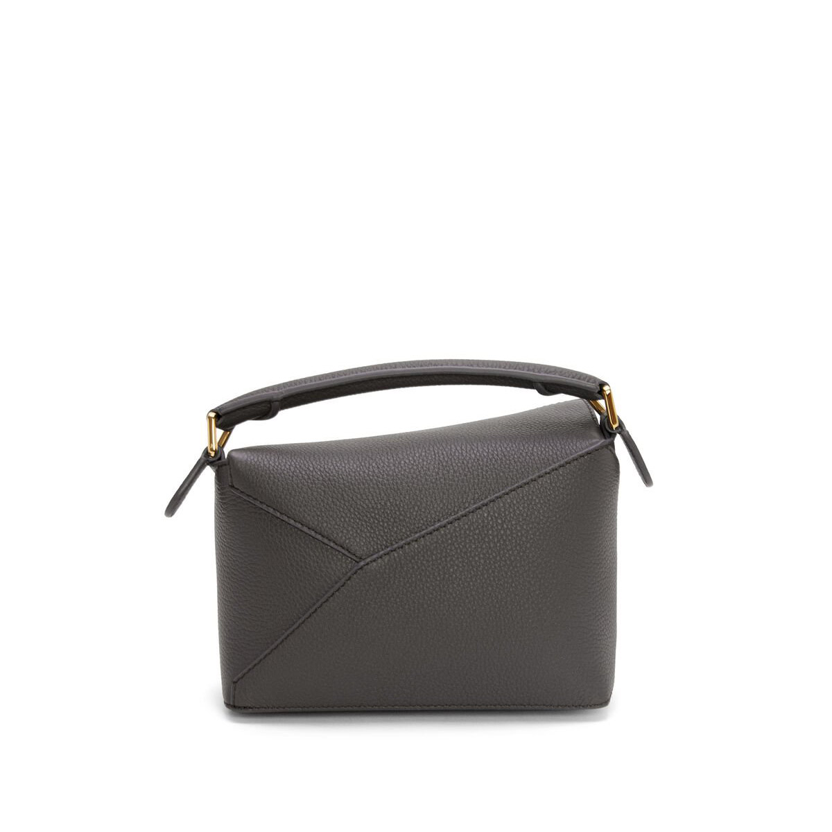 LOEWE Mini Puzzle Bag In  Calfskin - Dark Grey