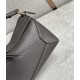 LOEWE Mini Puzzle Bag In  Calfskin - Dark Grey