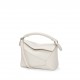 LOEWE Mini Puzzle Bag In  Calfskin - Soft White