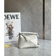 LOEWE Mini Puzzle Bag In  Calfskin - Soft White