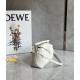 LOEWE Mini Puzzle Bag In  Calfskin - Soft White