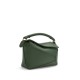 LOEWE Mini Puzzle Bag In  Calfskin - Bottle Green