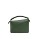 LOEWE Mini Puzzle Bag In  Calfskin - Bottle Green