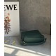 LOEWE Mini Puzzle Bag In  Calfskin - Bottle Green