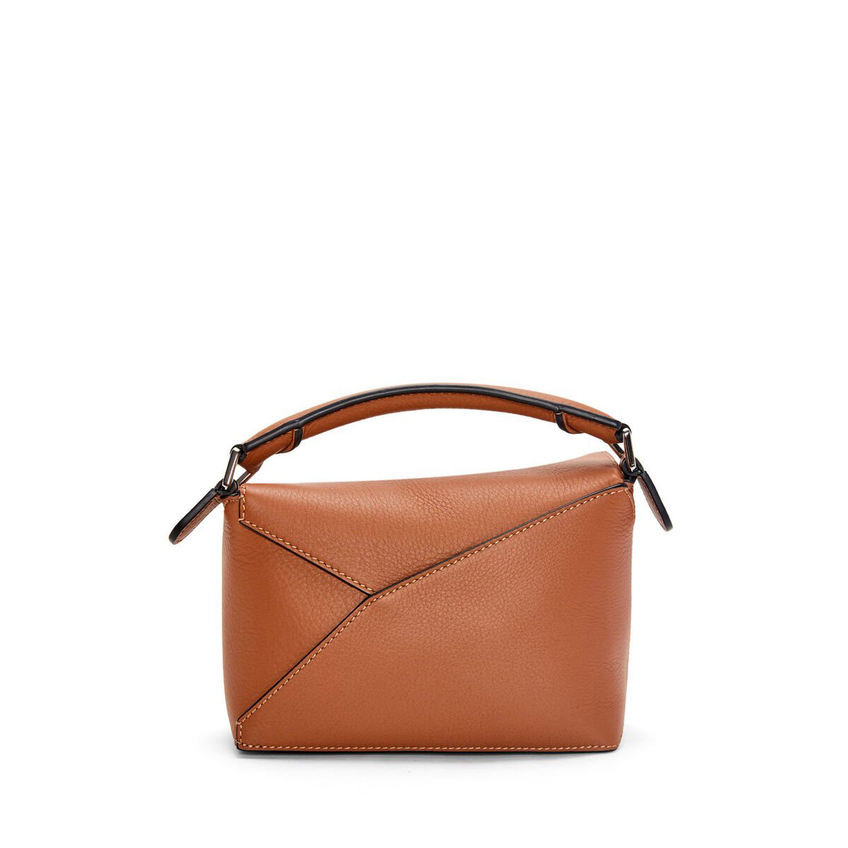 LOEWE Mini Puzzle Bag In  Calfskin - Tan