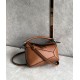 LOEWE Mini Puzzle Bag In  Calfskin - Tan