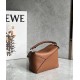 LOEWE Mini Puzzle Bag In  Calfskin - Tan