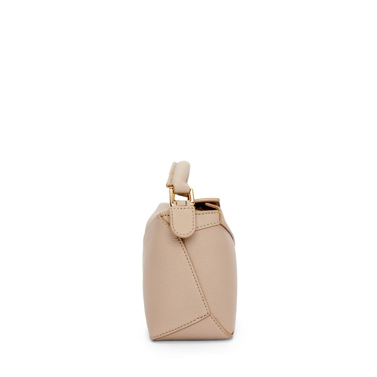 LOEWE Mini Puzzle Bag In  Calfskin - Sand