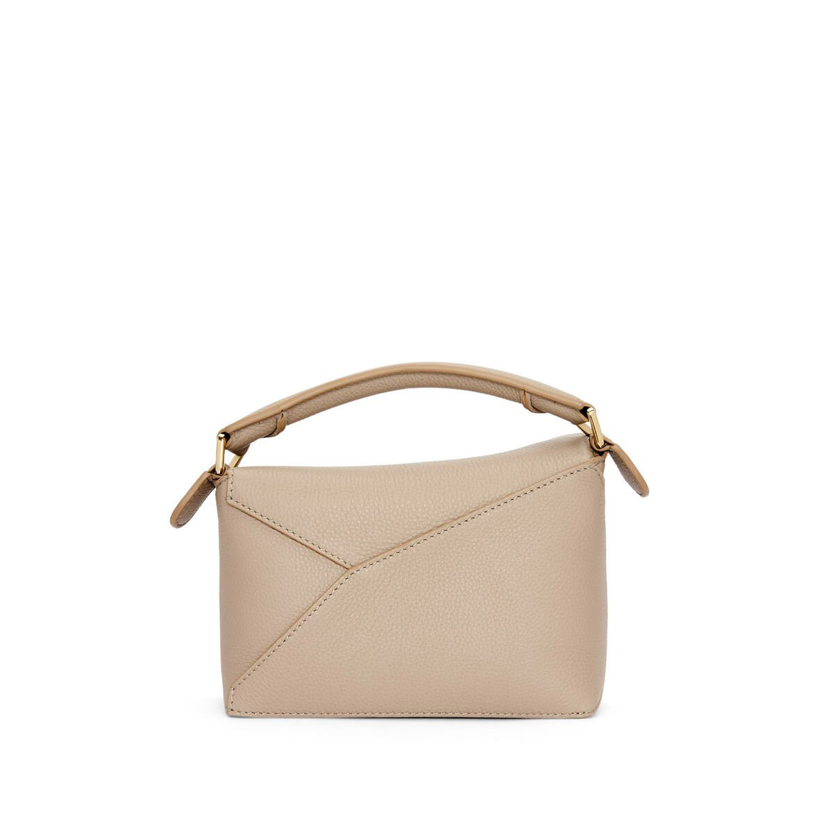 LOEWE Mini Puzzle Bag In  Calfskin - Sand