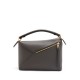 LOEWE Small Puzzle Bag In  Calfskin - Dark Grey