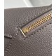 LOEWE Small Puzzle Bag In  Calfskin - Dark Grey