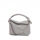 LOEWE Small Puzzle Bag In  Calfskin - Pearl Grey