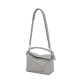 LOEWE Small Puzzle Bag In  Calfskin - Pearl Grey