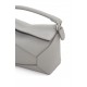 LOEWE Small Puzzle Bag In  Calfskin - Pearl Grey