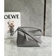 LOEWE Small Puzzle Bag In  Calfskin - Pearl Grey