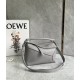 LOEWE Small Puzzle Bag In  Calfskin - Pearl Grey