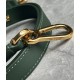 LOEWE Small Puzzle Bag In  Calfskin - Bottle Green