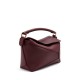 LOEWE Small Puzzle Bag In  Calfskin - Dark Burgundy