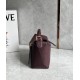 LOEWE Small Puzzle Bag In  Calfskin - Dark Burgundy