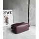 LOEWE Small Puzzle Bag In  Calfskin - Dark Burgundy