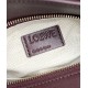 LOEWE Small Puzzle Bag In  Calfskin - Dark Burgundy