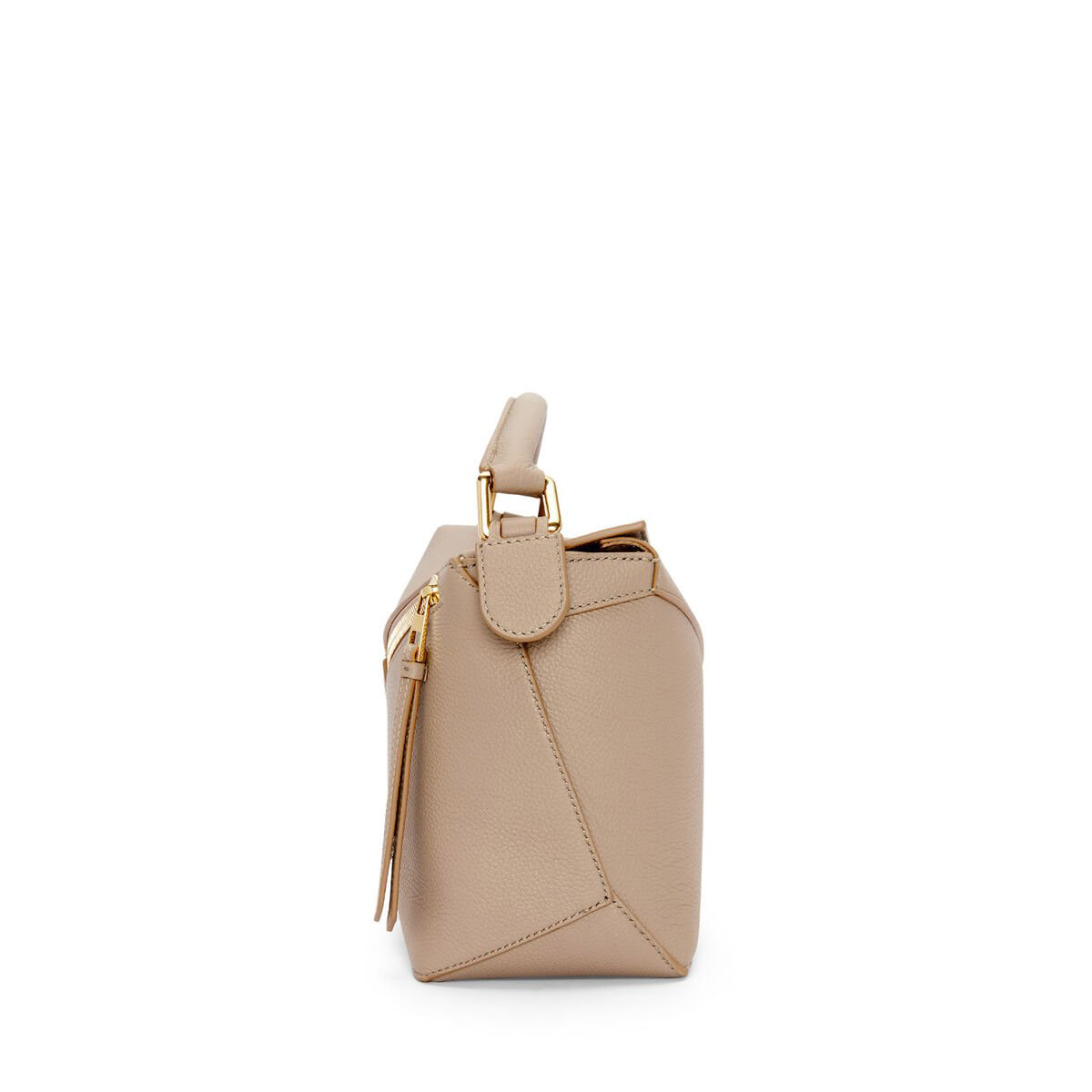 LOEWE Small Puzzle Bag In  Calfskin - Sand