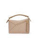 LOEWE Small Puzzle Bag In  Calfskin - Sand