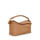 LOEWE Small Puzzle Bag In  Calfskin - Toffee