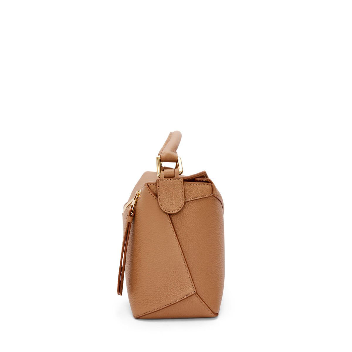 LOEWE Small Puzzle Bag In  Calfskin - Toffee