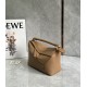 LOEWE Small Puzzle Bag In  Calfskin - Toffee