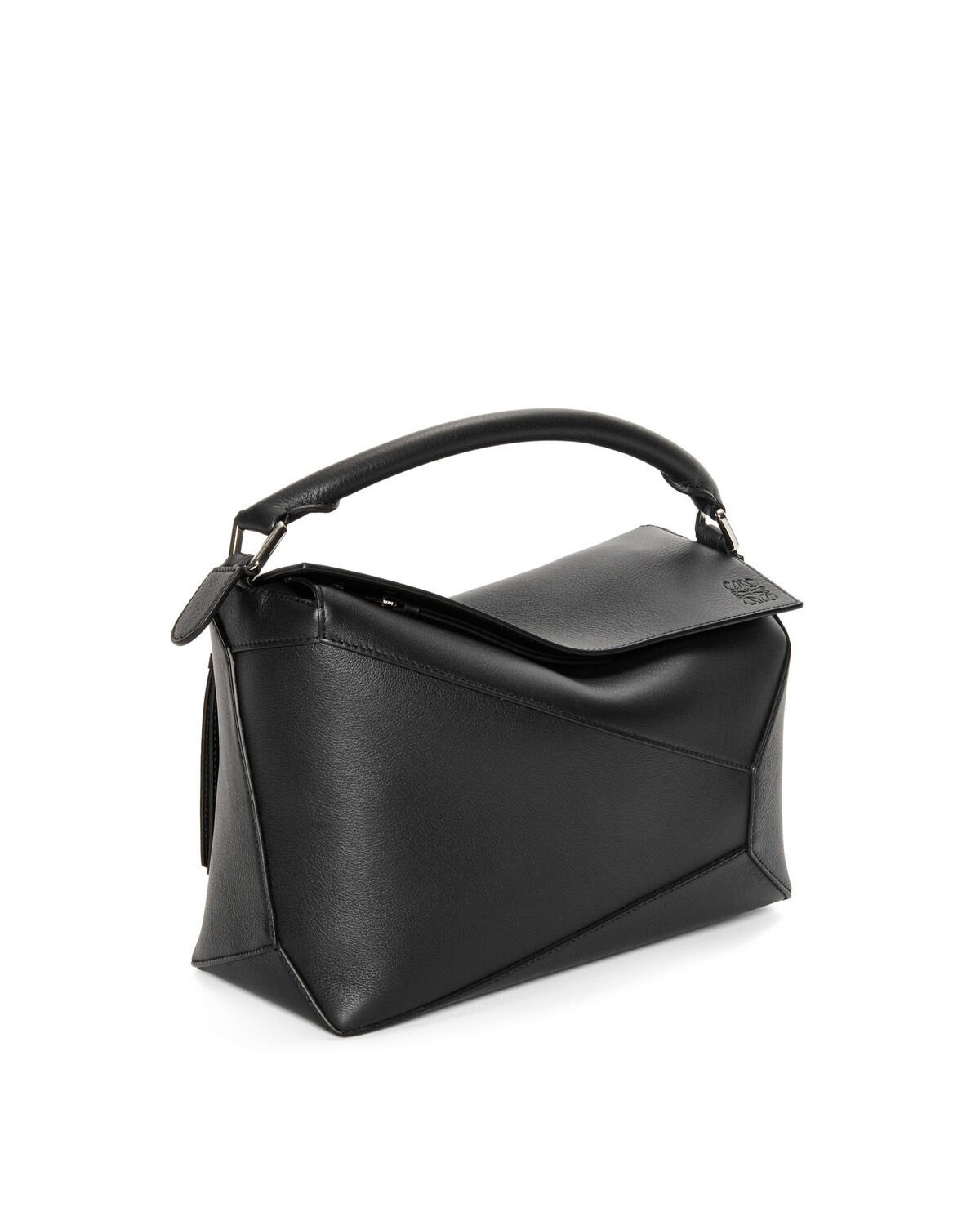 LOEWE Medium Puzzle Bag In  Calfskin - Black