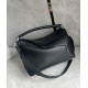 LOEWE Medium Puzzle Bag In  Calfskin - Black