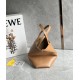 LOEWE Mini Puzzle Fold Tote Bag In Calfskin - Warm Desert