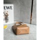 LOEWE Mini Puzzle Fold Tote Bag In Calfskin - Warm Desert