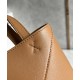 LOEWE Mini Puzzle Fold Tote Bag In Calfskin - Warm Desert