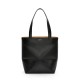 LOEWE Medium Puzzle Fold Tote Bag In Calfskin - Black