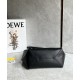 LOEWE Medium Puzzle Fold Tote Bag In Calfskin - Black