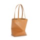 LOEWE Medium Puzzle Fold Tote Bag In Calfskin - Warm Desert