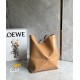 LOEWE Medium Puzzle Fold Tote Bag In Calfskin - Warm Desert