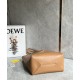 LOEWE Medium Puzzle Fold Tote Bag In Calfskin - Warm Desert