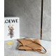 LOEWE Medium Puzzle Fold Tote Bag In Calfskin - Warm Desert