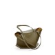 LOEWE Medium Puzzle Fold Tote Bag In Calfskin - Dark Khaki Green