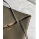 LOEWE Medium Puzzle Fold Tote Bag In Calfskin - Dark Khaki Green