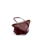 LOEWE Medium Puzzle Fold Tote Bag In Calfskin - Dark Burgundy