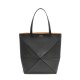 LOEWE XL Puzzle Fold Tote Bag In Calfskin - Black